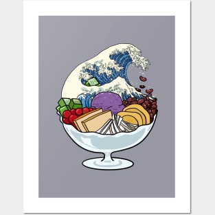 COLORFUL HALO-HALO FILIPINO FOOD STICKER Posters and Art